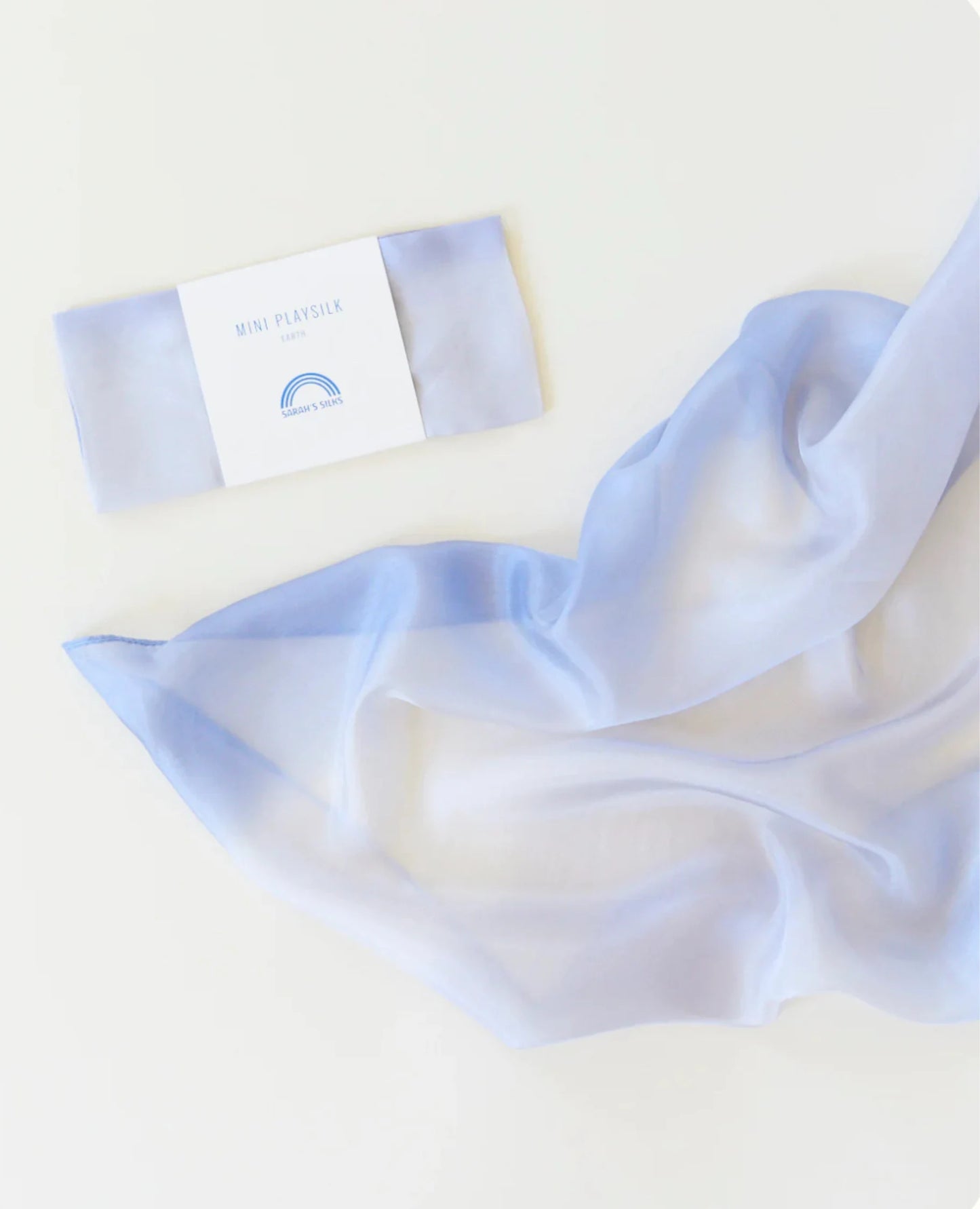 Sarah’s Silks - Earth Playsilks in Ocean - 35”x35” - Alder & Alouette