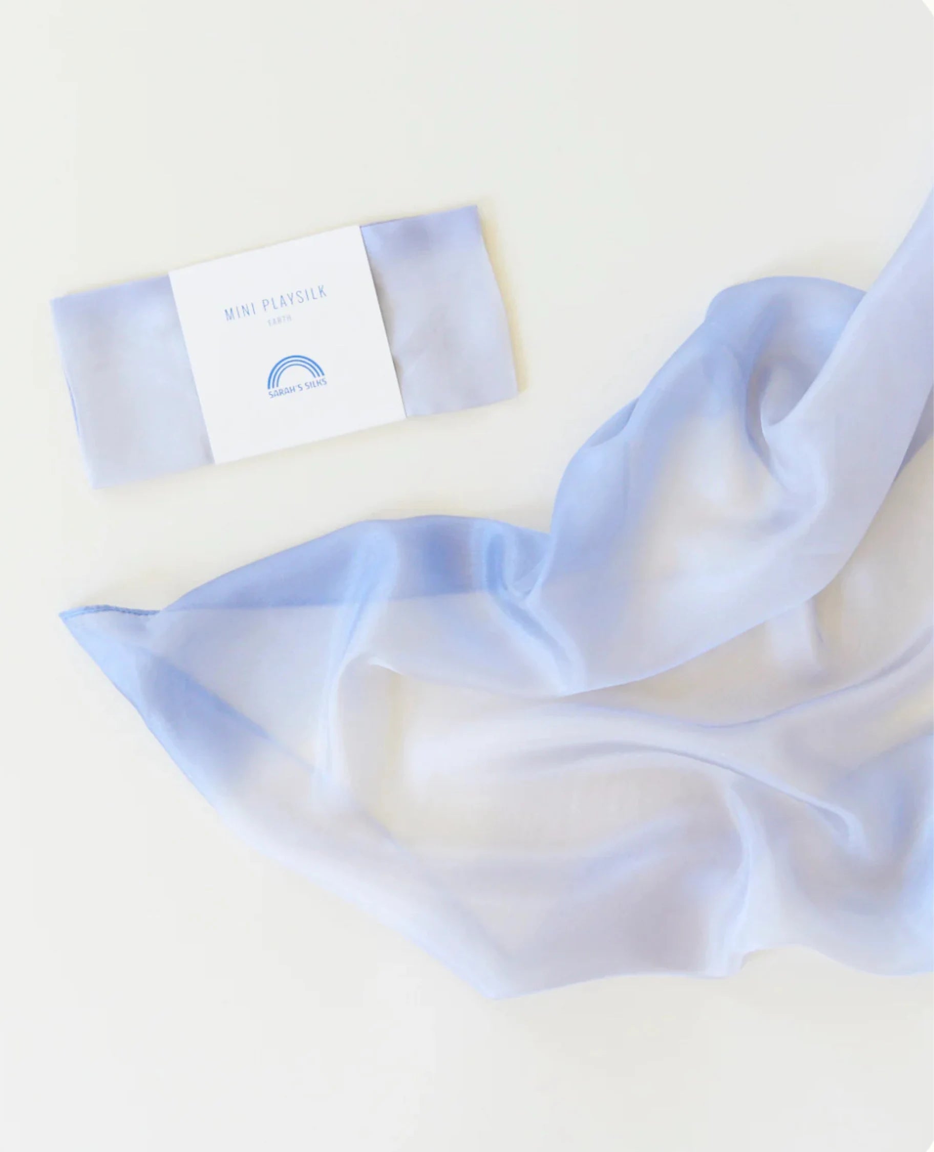 Sarah’s Silks - Earth Playsilks in Ocean - 35”x35” - Alder & Alouette