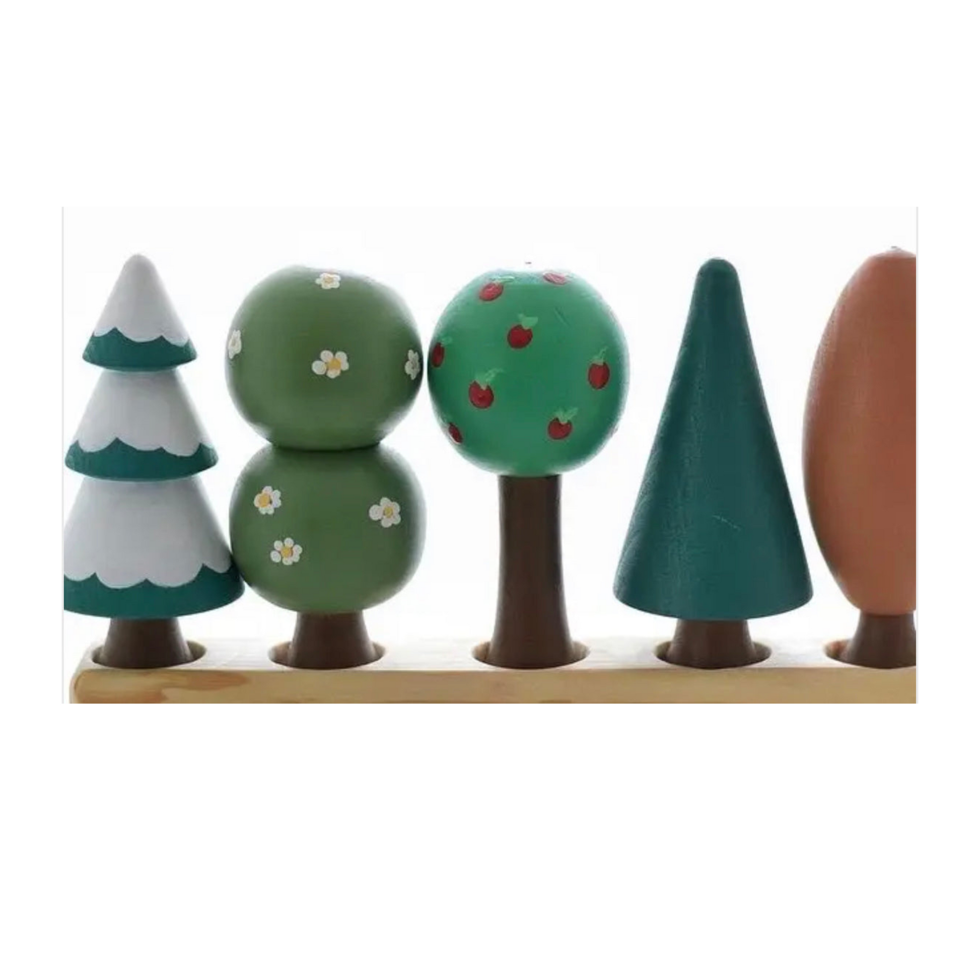 Wooden Toys | All Seasons Wooden Play Tree Set - Alder & Alouette