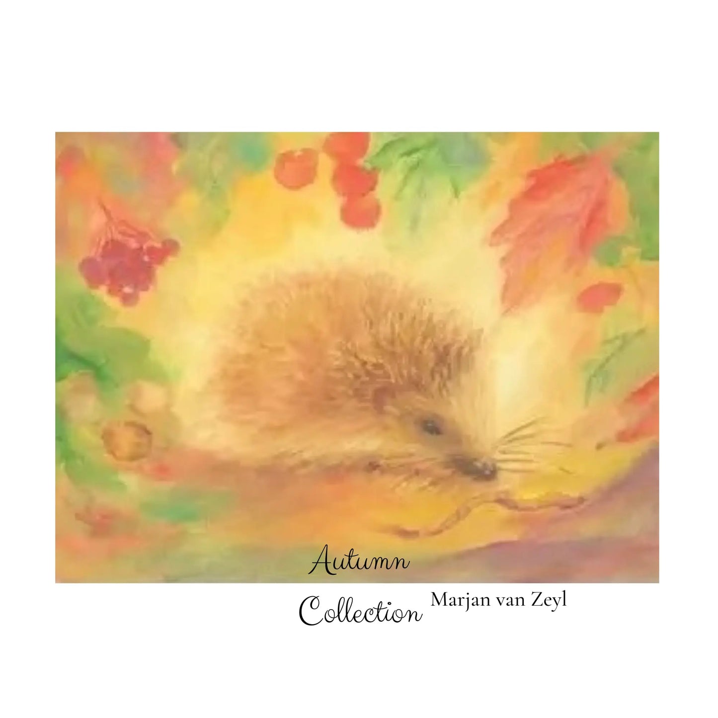 Marjan van Zeyl Postcards,  Autumn - Alder & Alouette