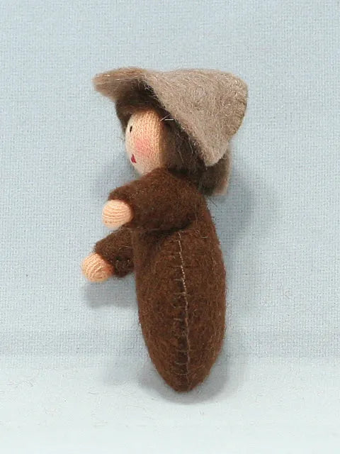 Zinnia Flower Fairy Felt Dolls - Alder & Alouette