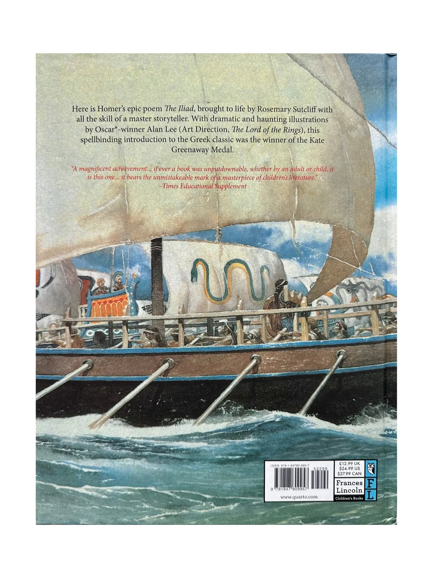 Black Ships Before Troy: The Story of the Iliad - Alder & Alouette