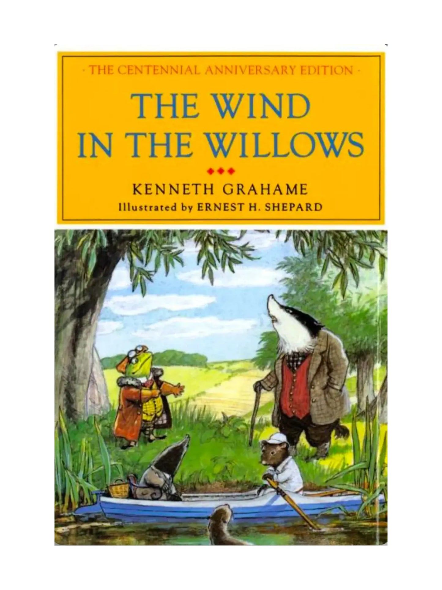 The Wind in the Willows Illustrated Version book cover
