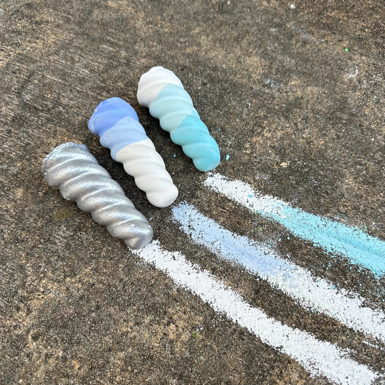 Sidewalk Chalk, Ombré Narwhal by TWEE - Alder & Alouette