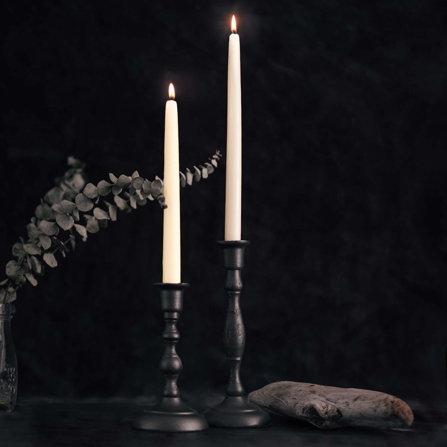 Hand-Dipped Beeswax Taper Candles – Bulk 4-Pair Bundle by Bluecorn Candles