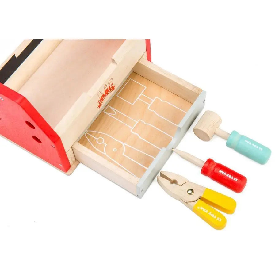 Le Toy Van Wooden Toy Tool Box | Pretend Play - Alder & Alouette