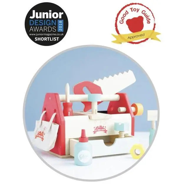 Le Toy Van Wooden Toy Tool Box | Pretend Play - Alder & Alouette