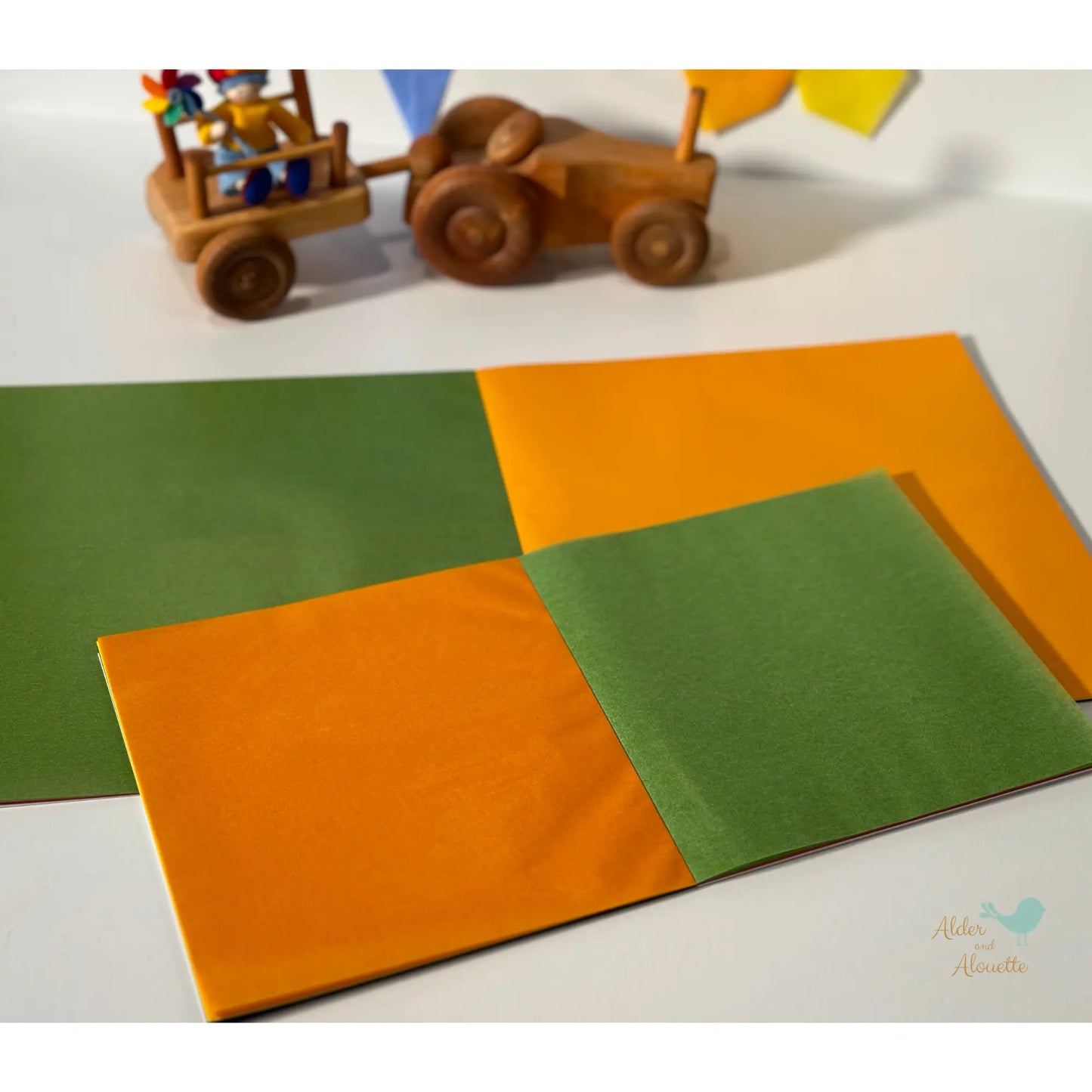 Waldorf Window Star Kite Paper - Alder & Alouette