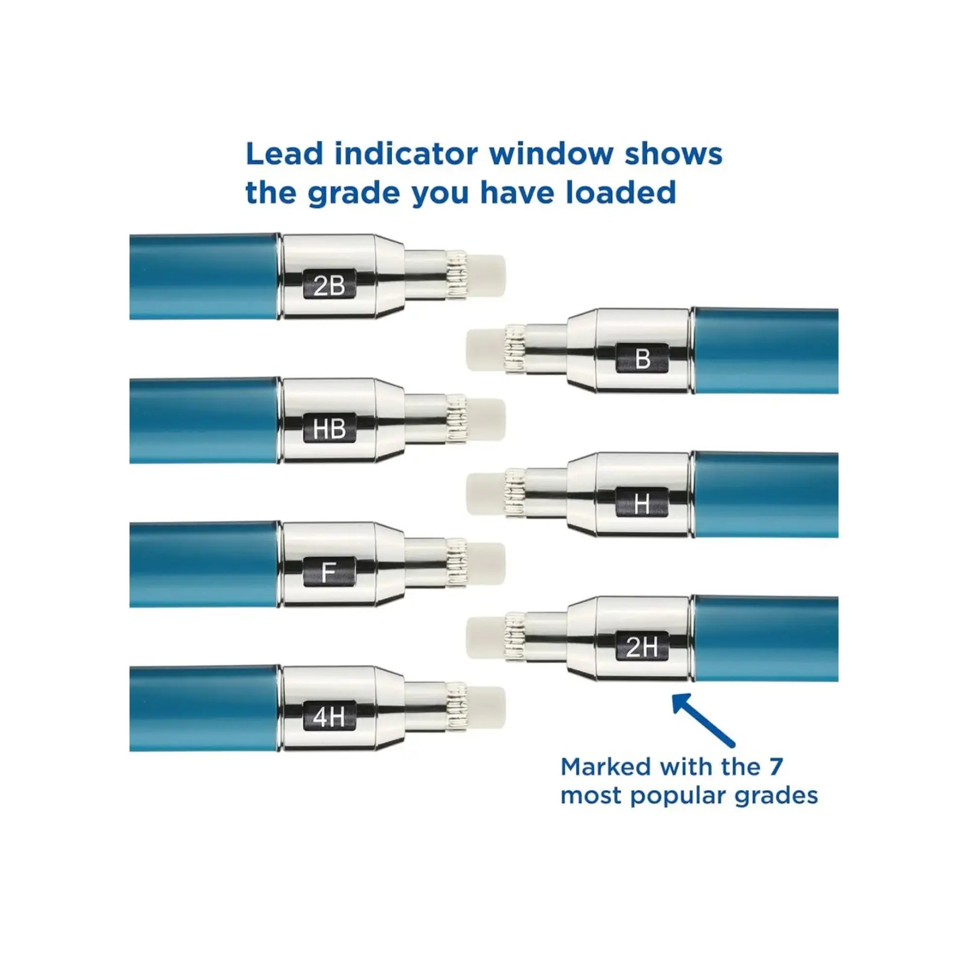 Mechanical Pencils with Eraser and Refillable Leads – Alder & Alouette