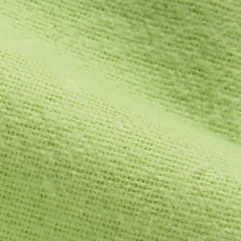 Light Green Organic Cotton Flannel color swatch for dollmaking and crafts