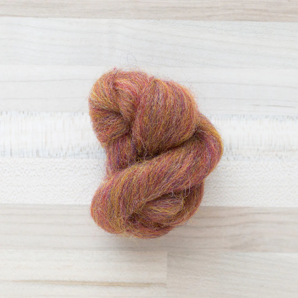 Little Fox Wool Roving Felter's Flowing on tabletop