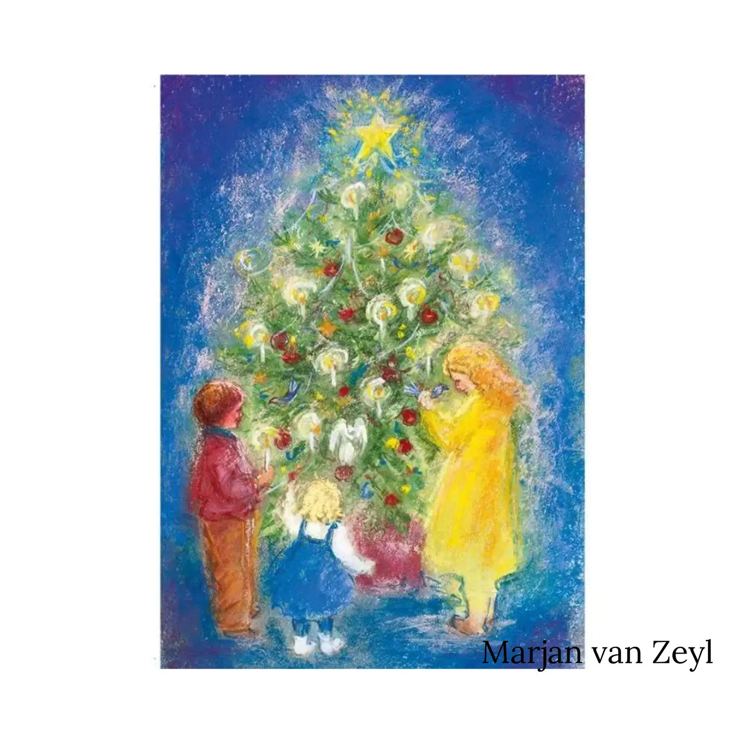 Marjan van Zeyl Postcards,  Autumn - Alder & Alouette