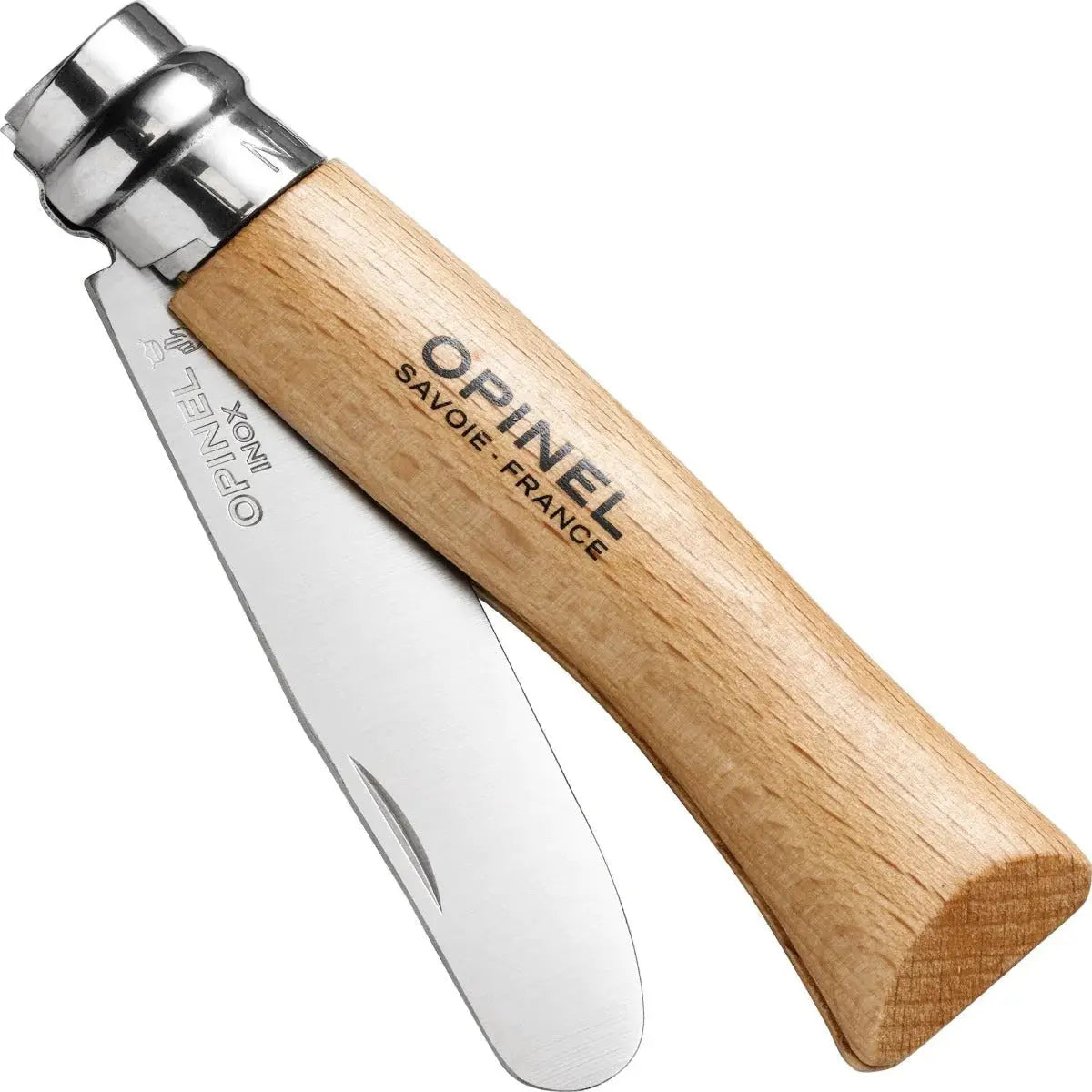 Opinel No. 7 Junior Folding Pocket Knife folded and on white background