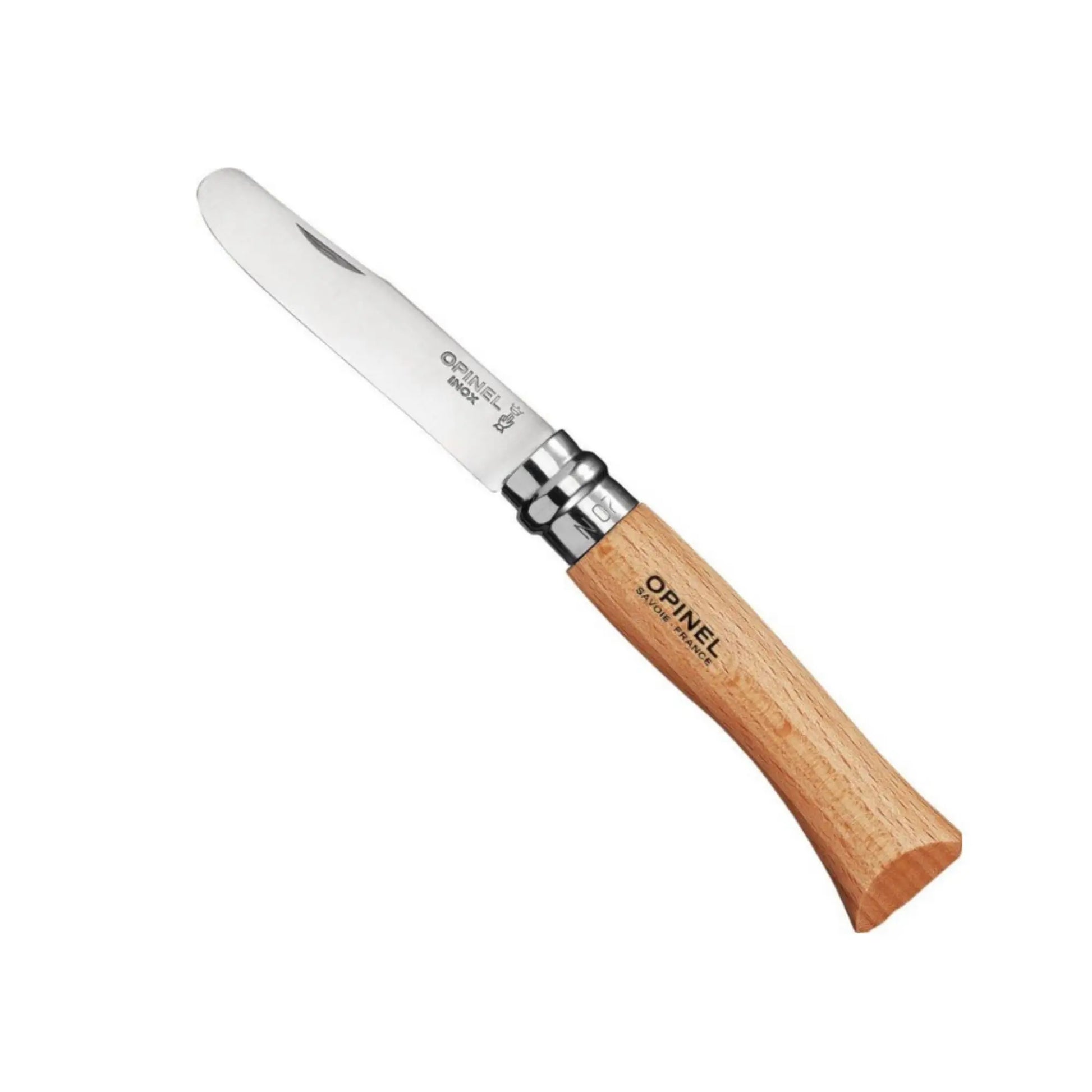 Opinel No. 7 Junior Folding Pocket Knife on a white background
