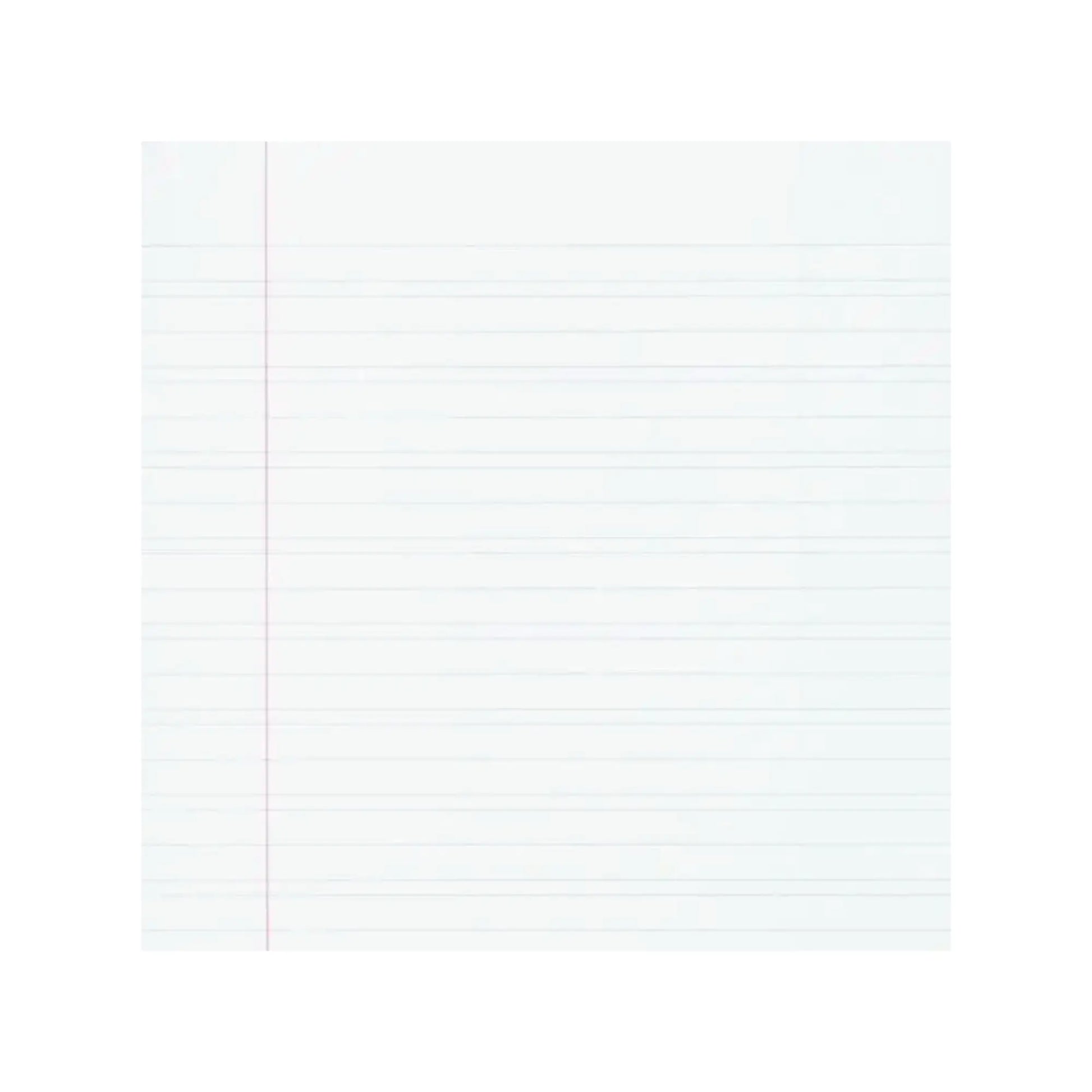 Narrow ruled paper