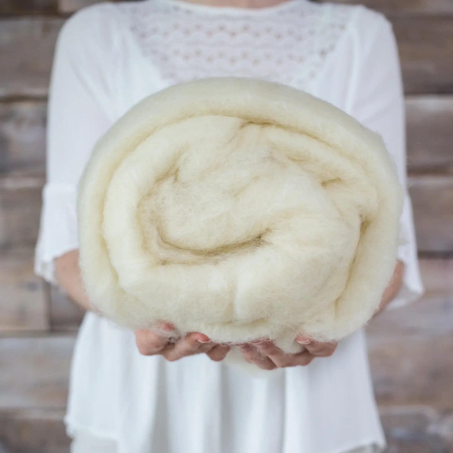 Core Wool Batting – Natural Stuffing & Felting Wool