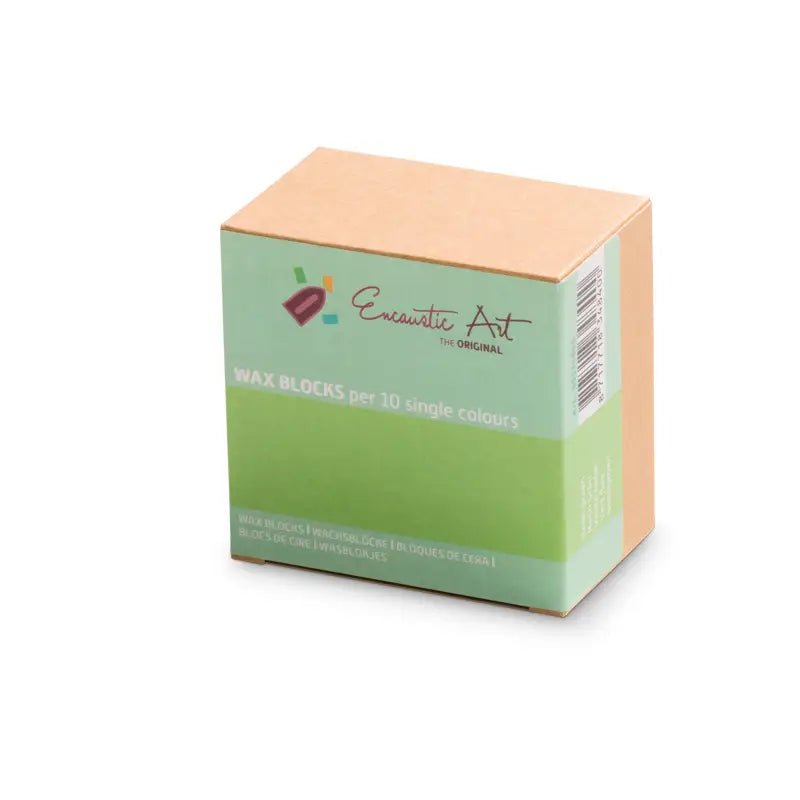 Encaustic Wax Blocks 10 pieces, Single Colors