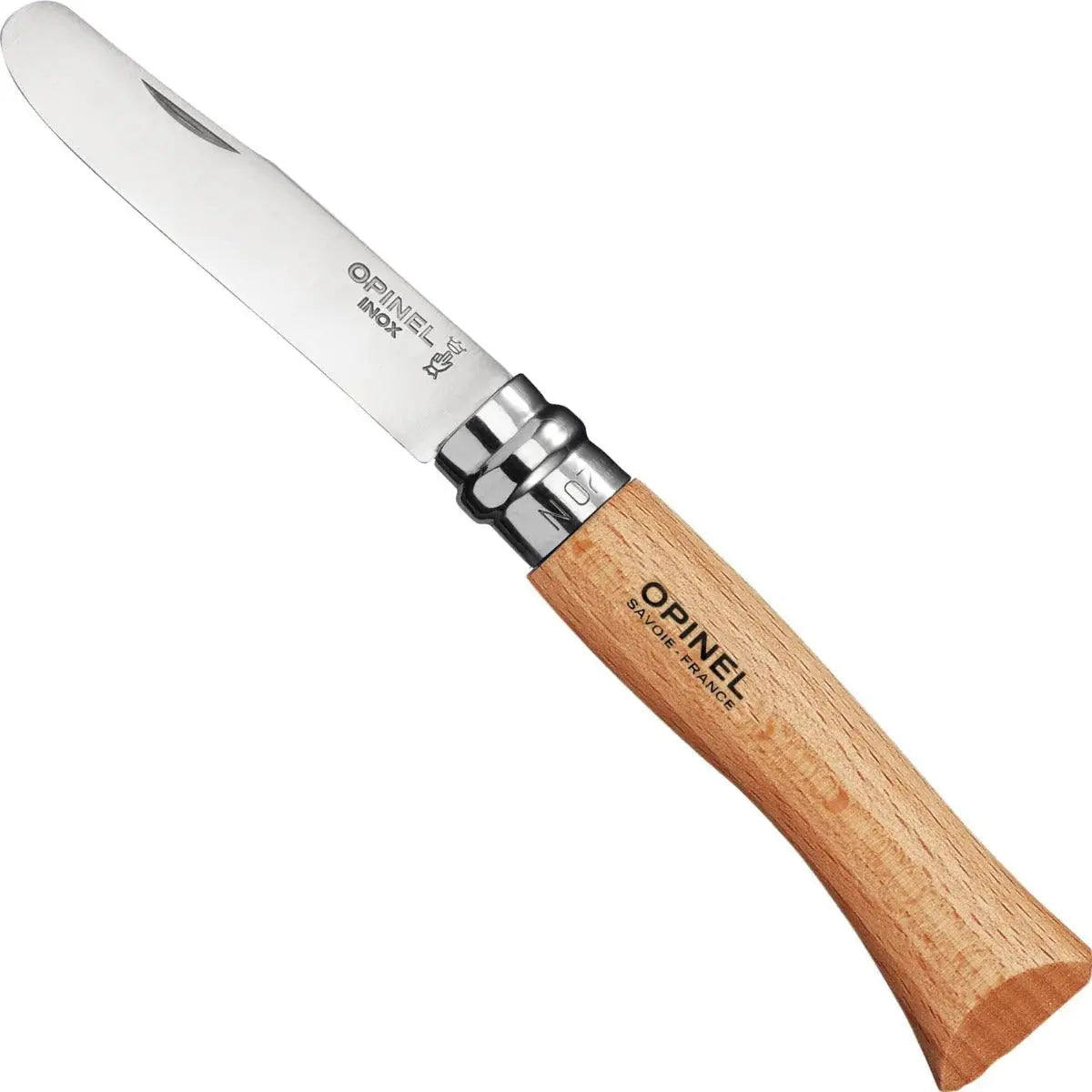 Opinel No. 7 Junior Folding Pocket Knife on a white background