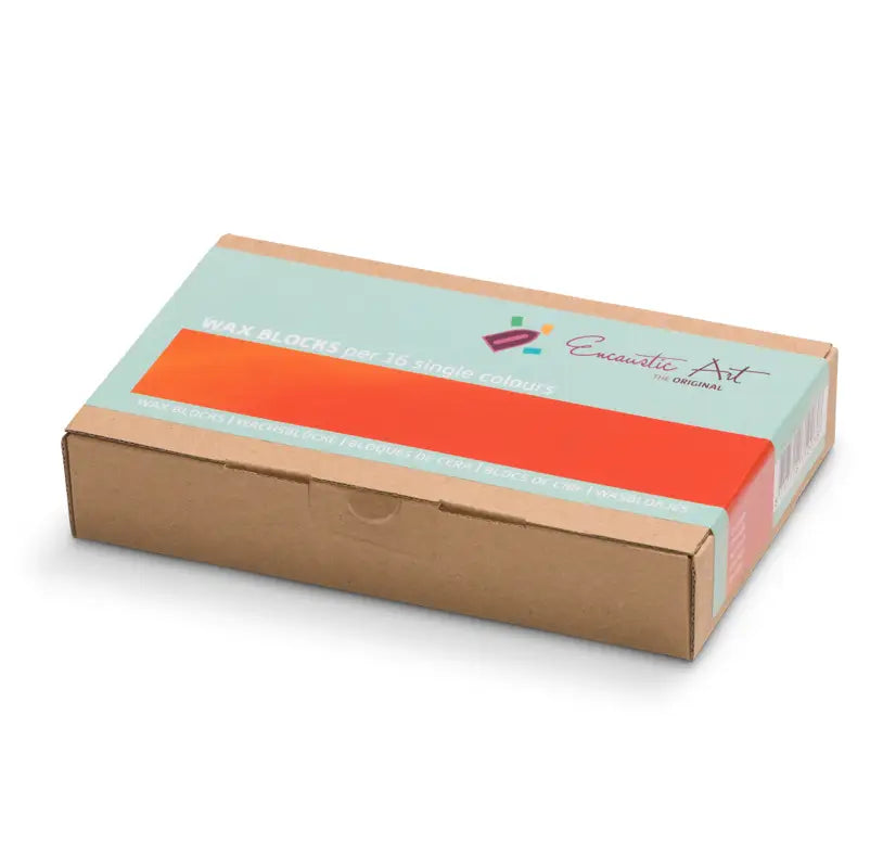 Encaustic Wax Blocks 10 pieces, Single Colors