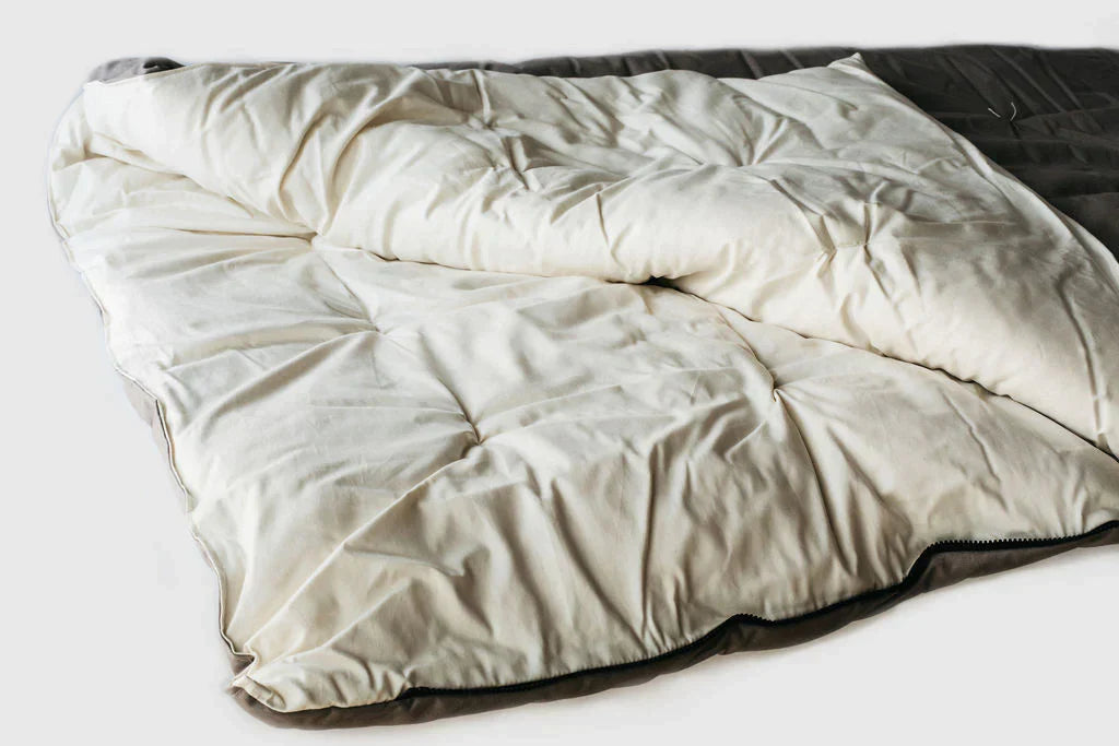  Cotton and Wool Comforter - Alder & Alouette