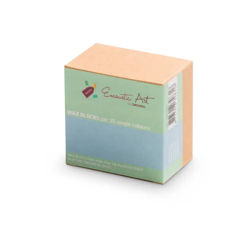 Encaustic Wax Blocks 10 pieces, Single Colors
