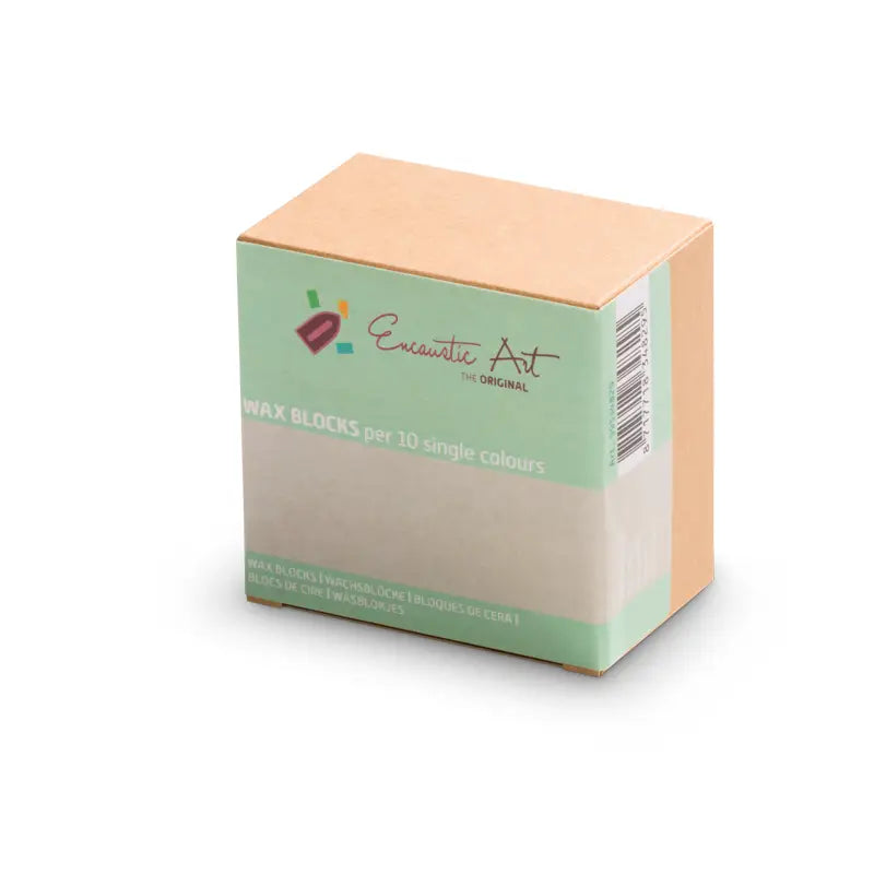 Encaustic Wax Blocks 10 pieces, Single Colors