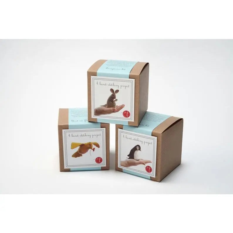 Craft Kit | Felt Sewing Kit | Penguin - Alder & Alouette