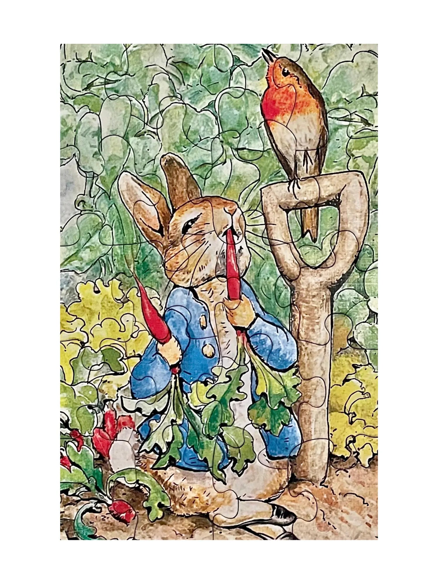 Peter Rabbit Puzzle, a Beatrix Potter Illustration, 20 Pieces - Alder & Alouette