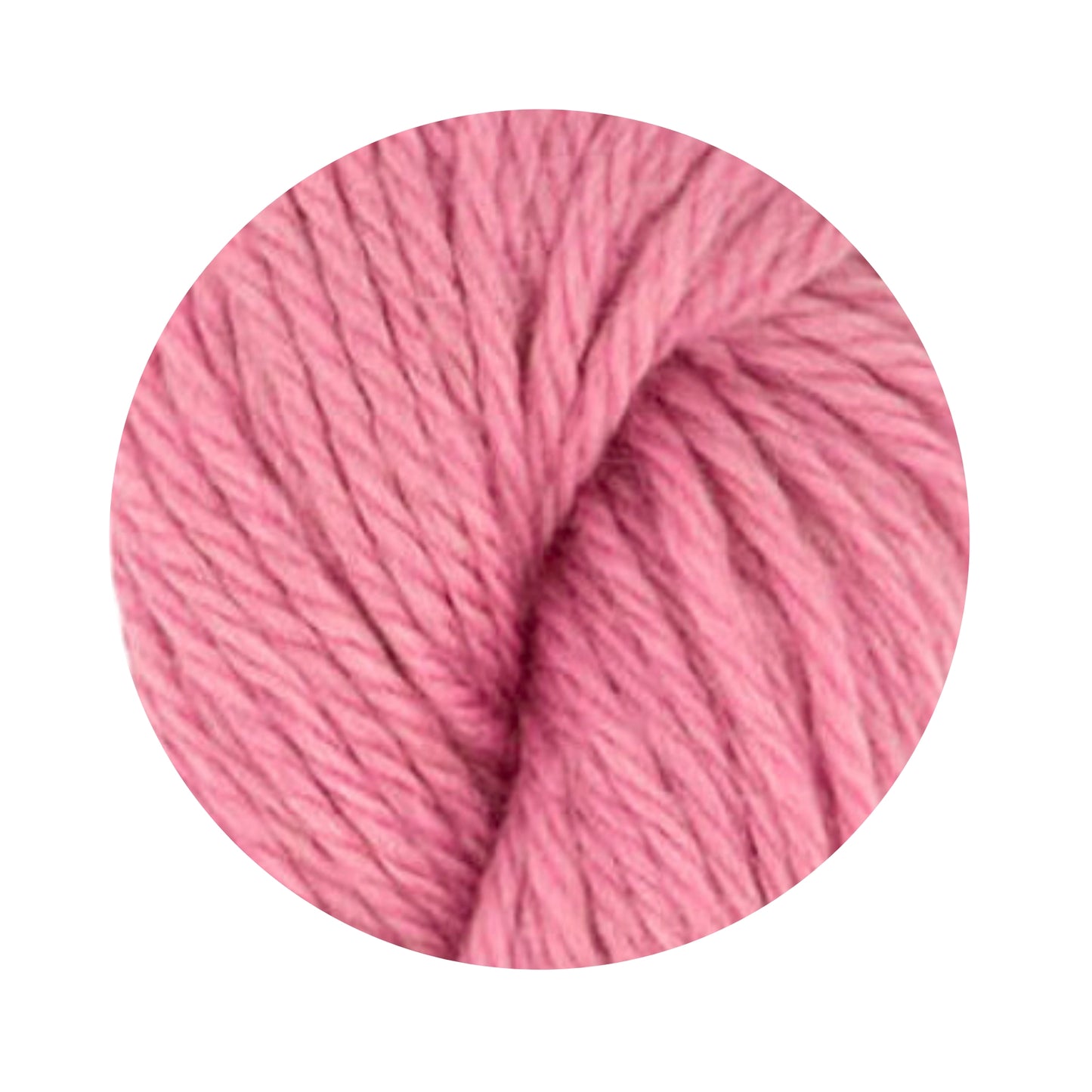 Pink Cotton Yarn Color Swatch