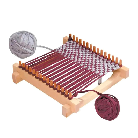 Square Wooden Potholder Loom Kit - Alder and Alouette