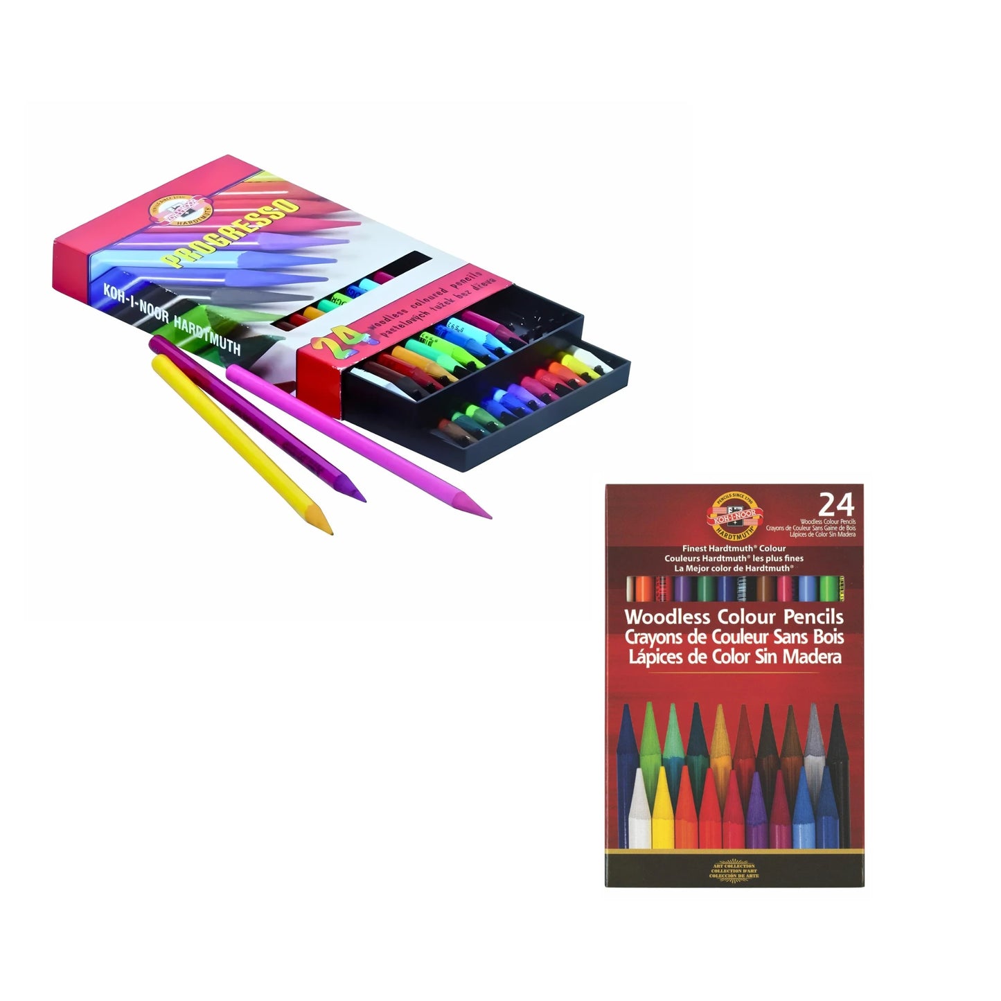 Progresso Woodless Colored Pencils – Bold Pigment- Alder & Alouette