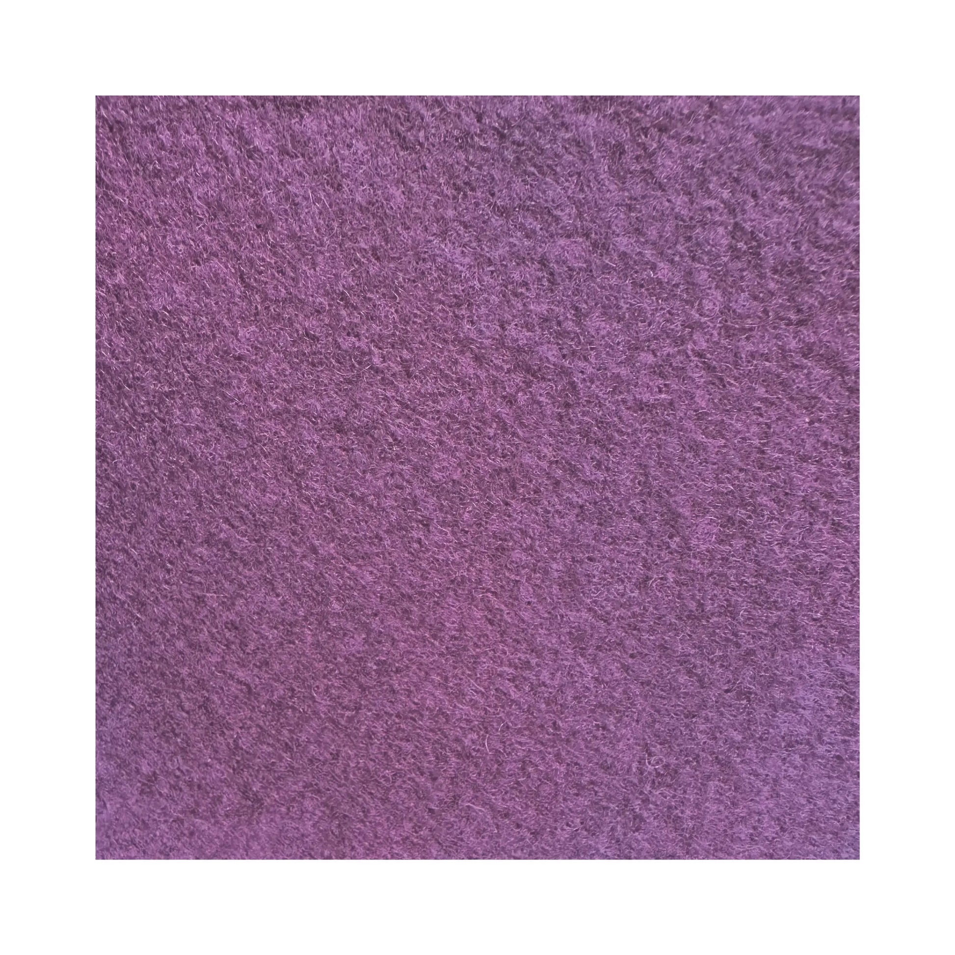 Dark Purple Plant Dyed Wool Felt by Filges on White background