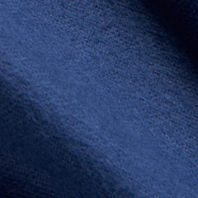 Royal Blue Organic Cotton Flannel color swatch for dollmaking and crafts