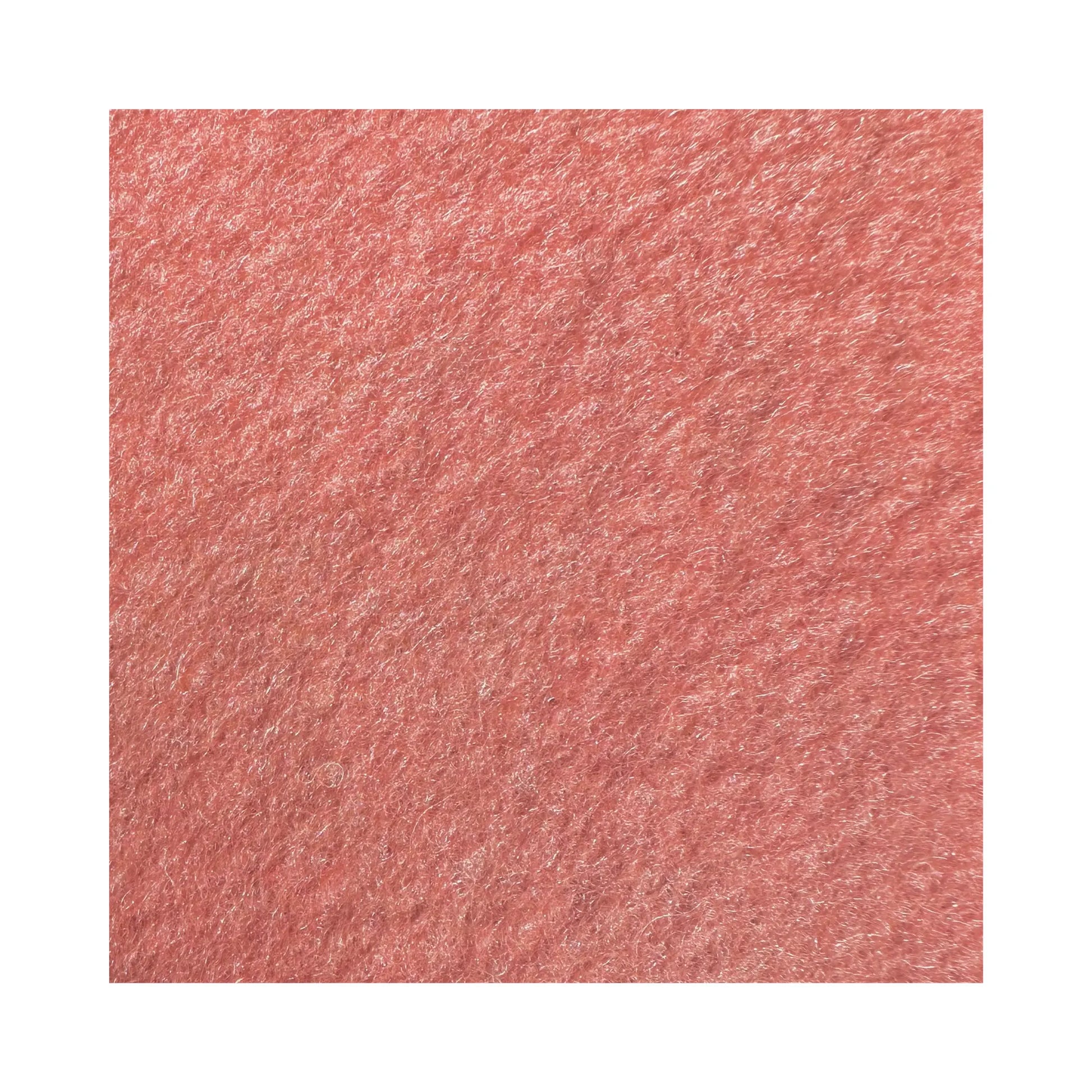 Rust Plant Dyed Wool Felt by Filges on White background