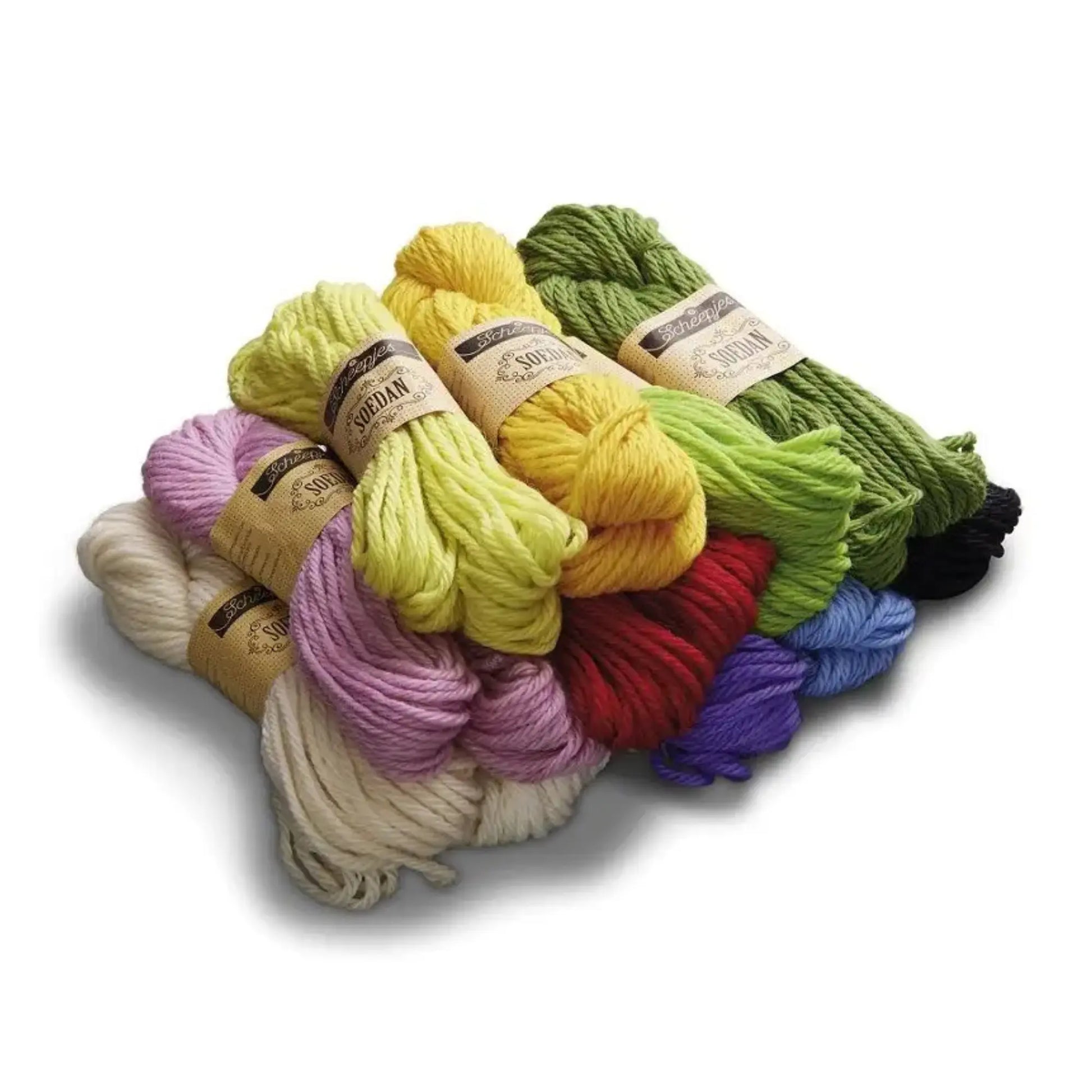 Scheepjes Soedan Chunky Wool Yarn – Summer Colors | Alder & Alouette