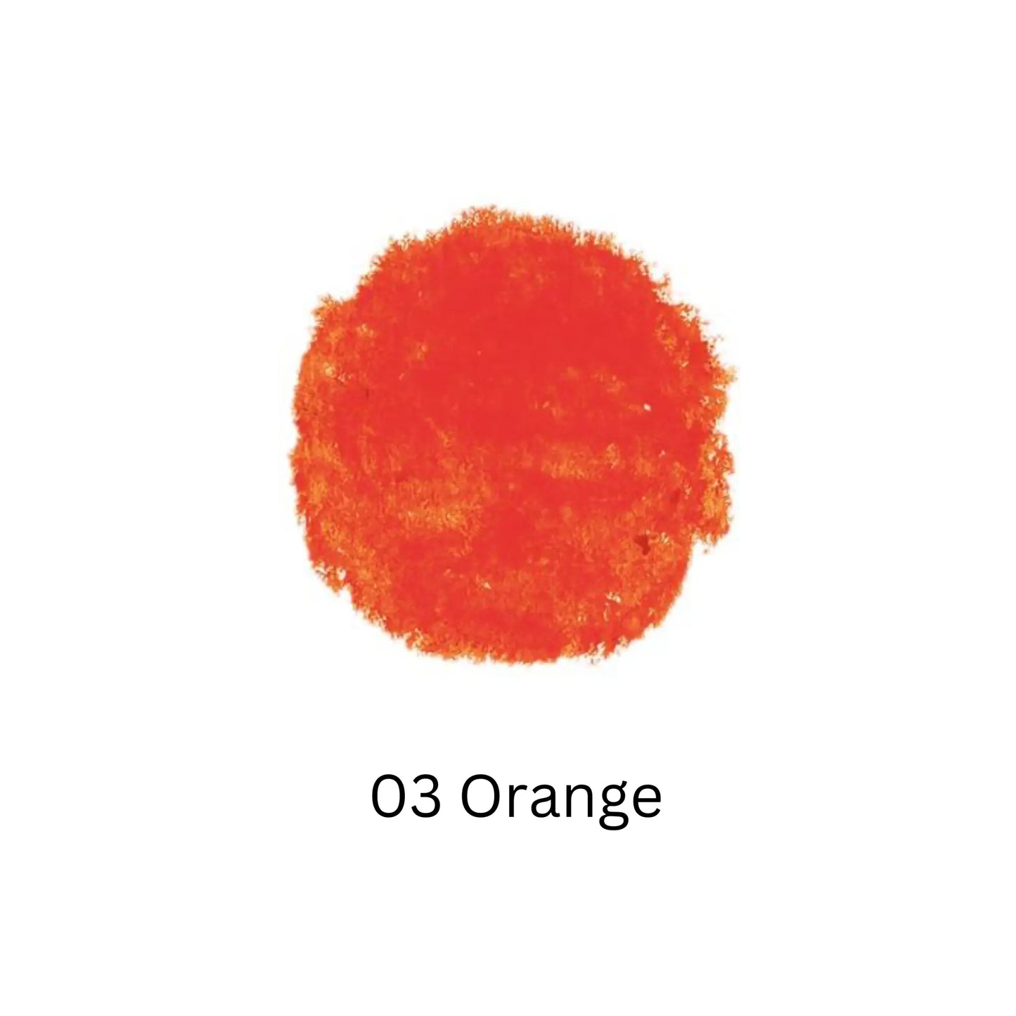 Stockmar Crayon Orange Color Swatch