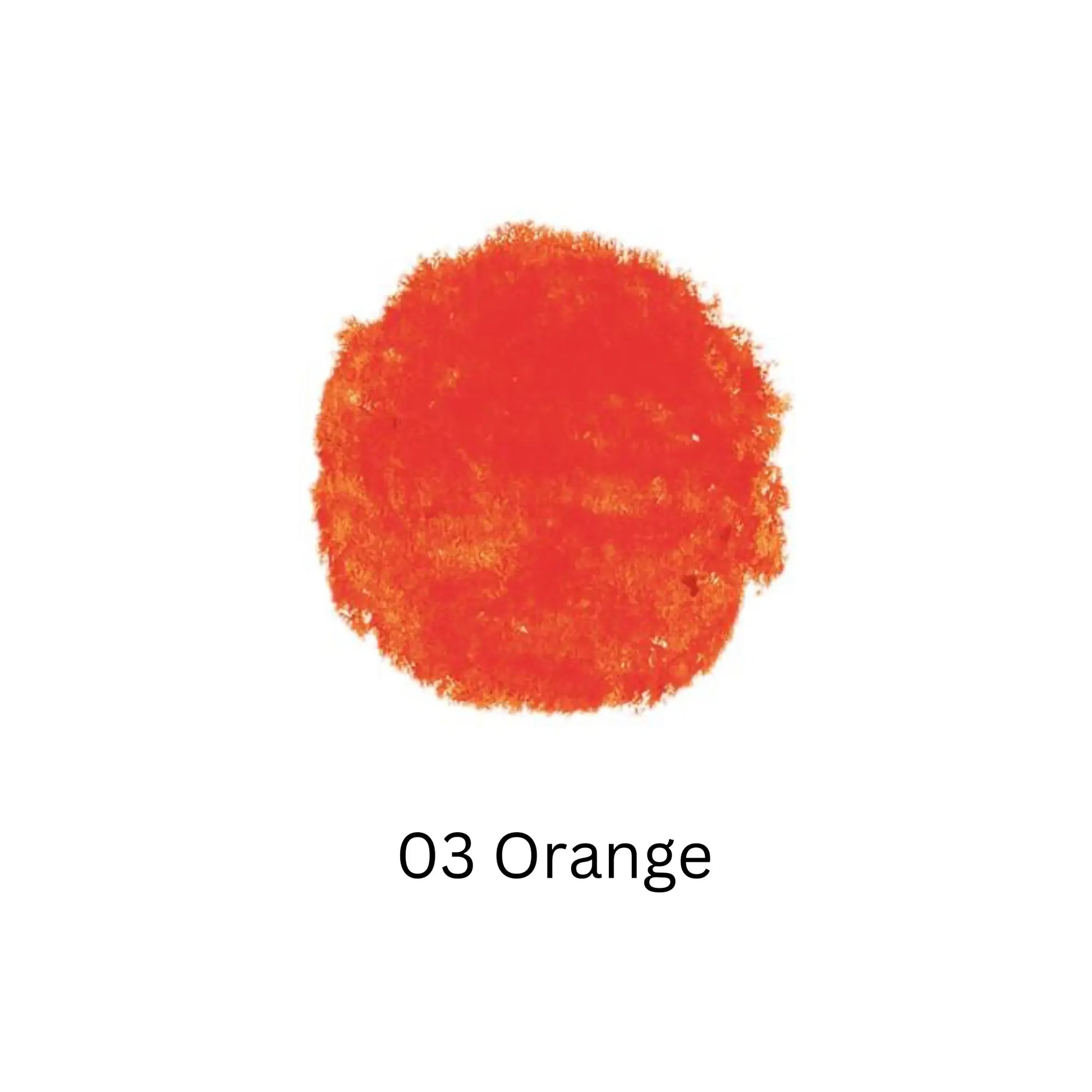 Stockmar Crayon Orange Color Swatch