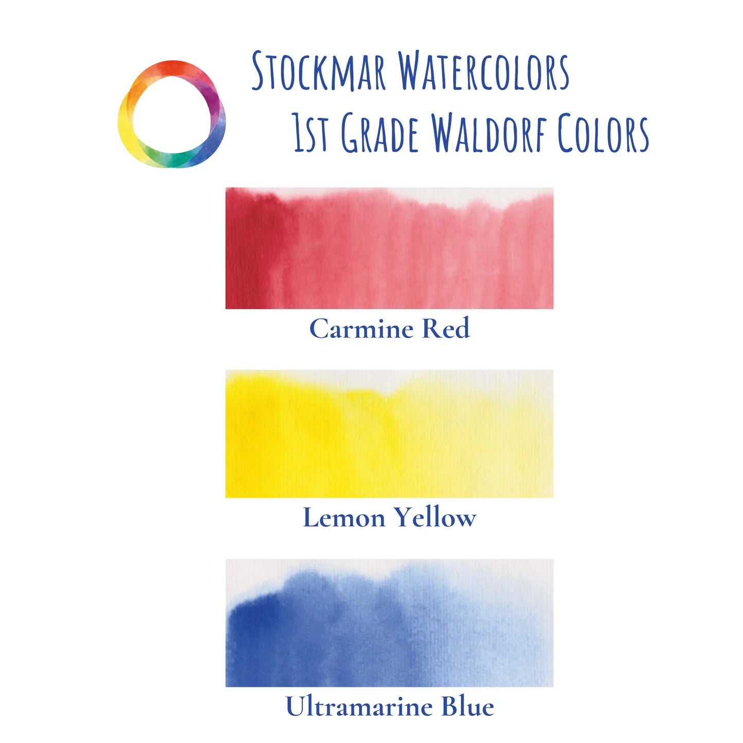 Stockmar Watercolors – Waldorf 1st Grade Basic Color Set
