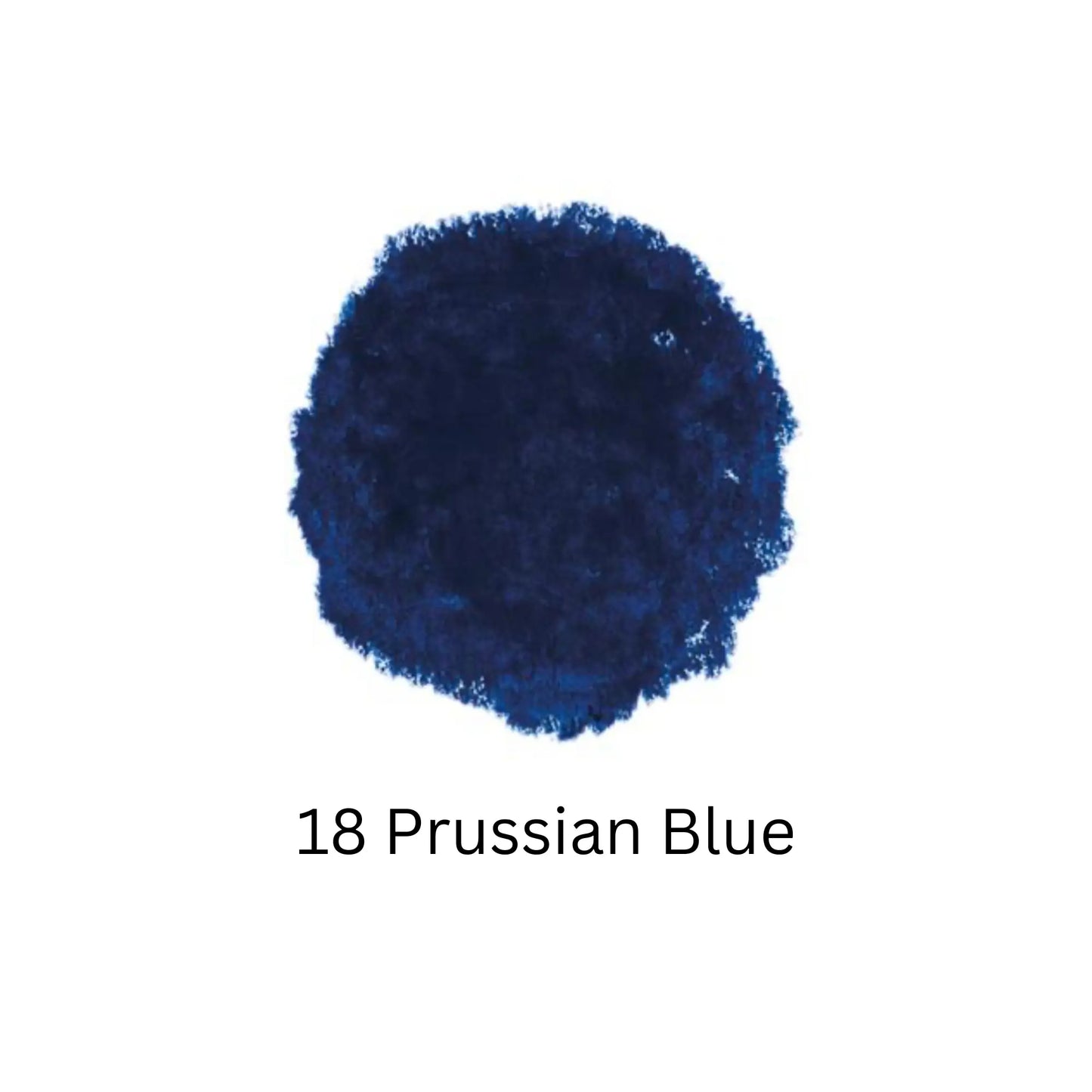 Prussian Blue color swatch on a white background