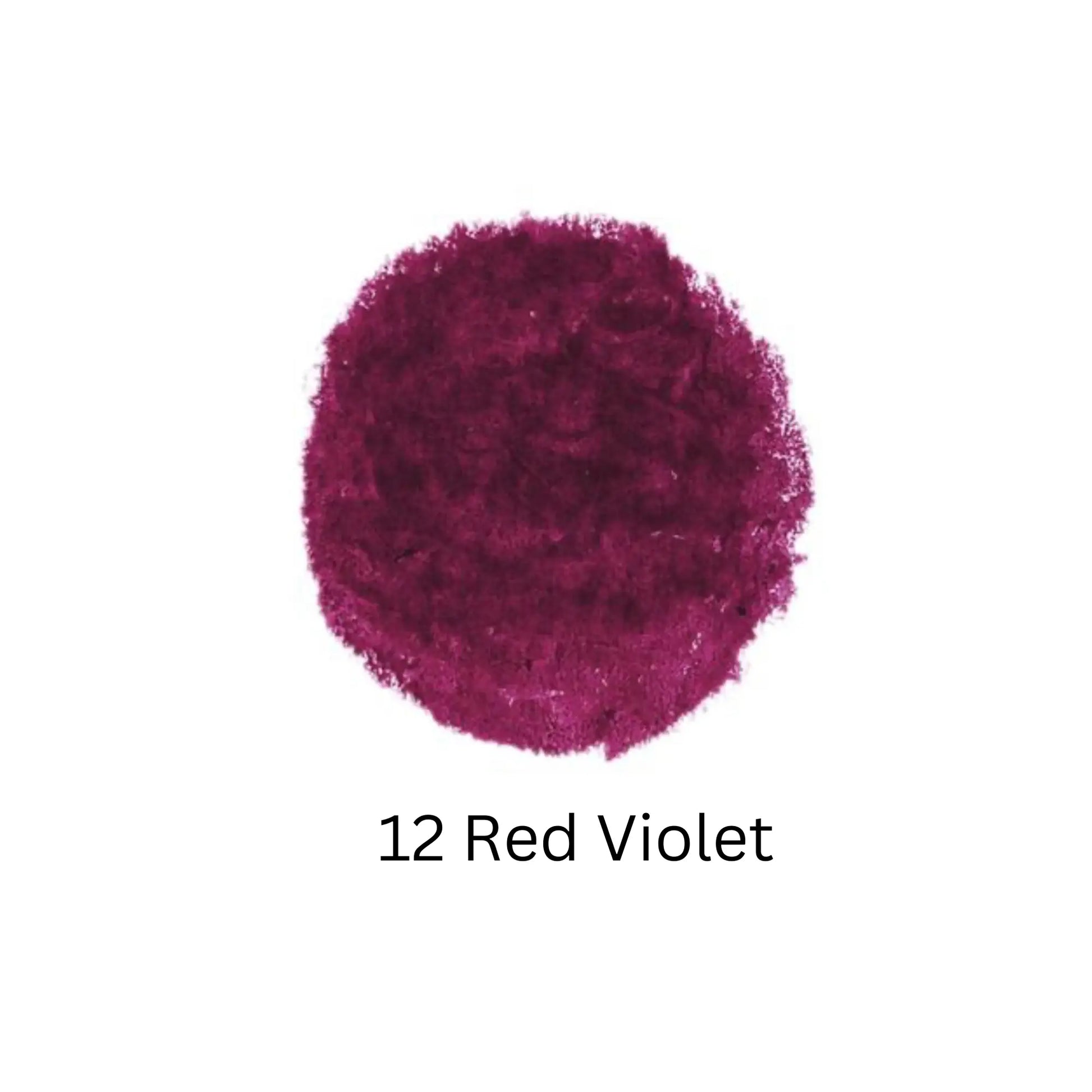 Red violet color swatch with the code '12' on a white background