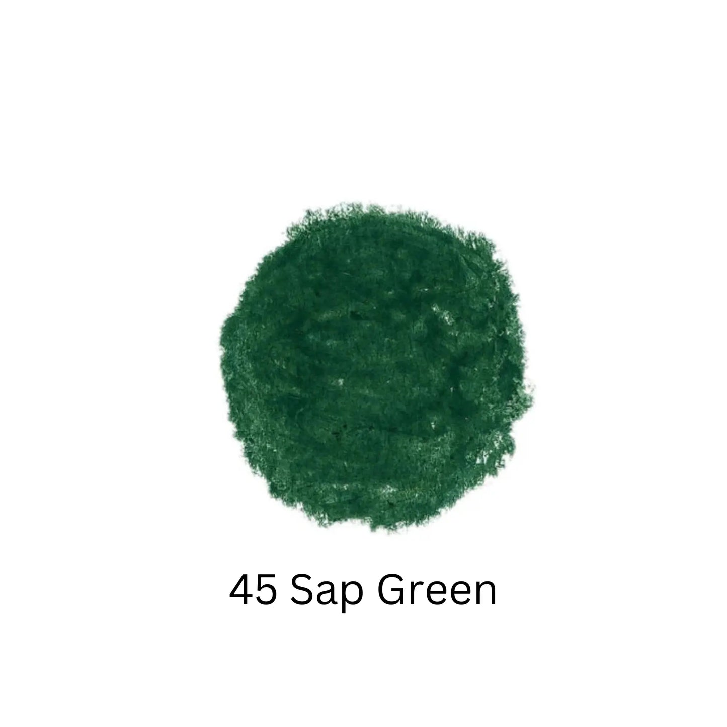 Sap green color swatch on a white background