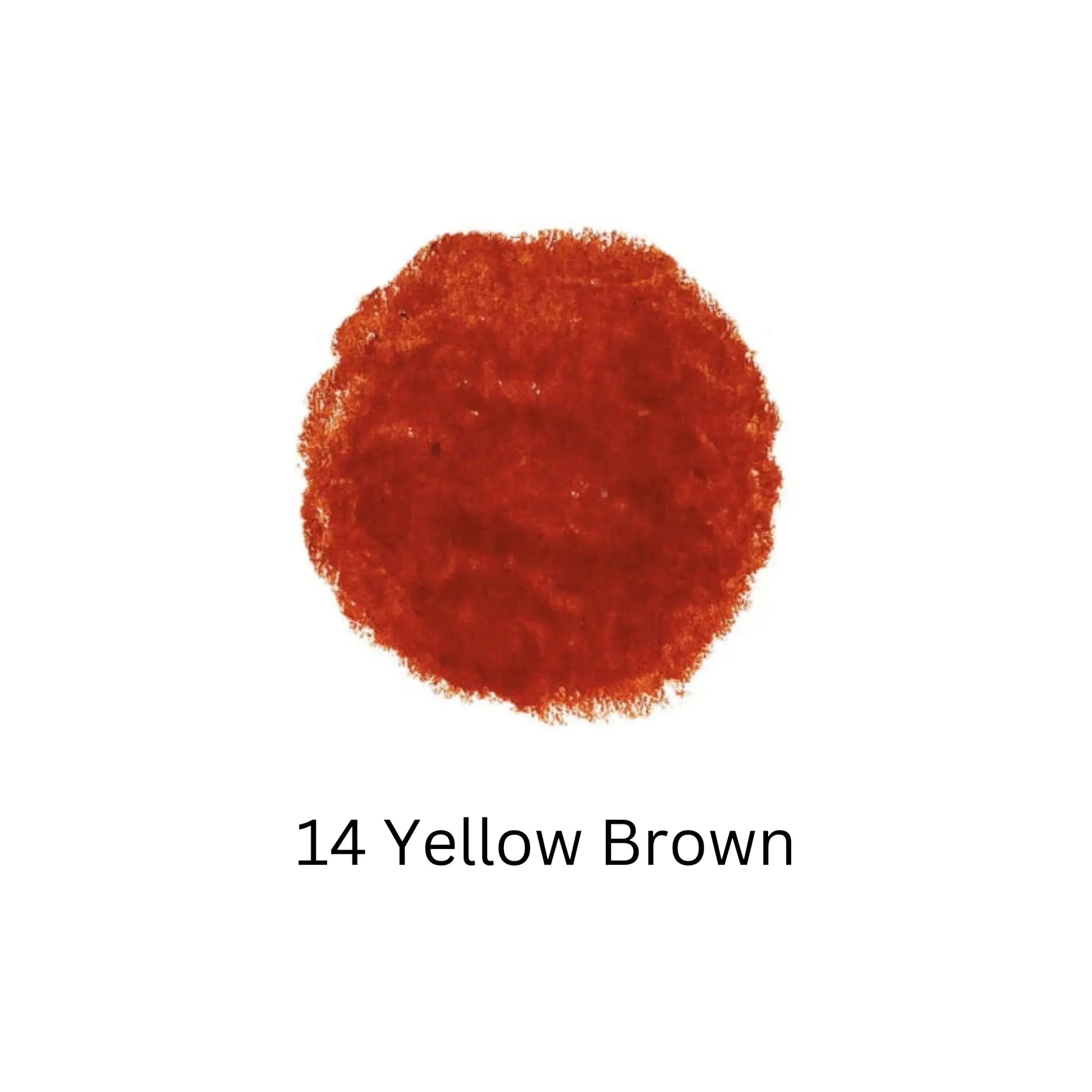 Stockmar Crayon Yellow Brown Color Swatch