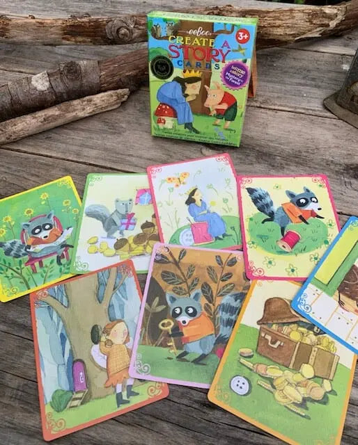 eeBoo storytelling cards for kids: Mystery in the Forest