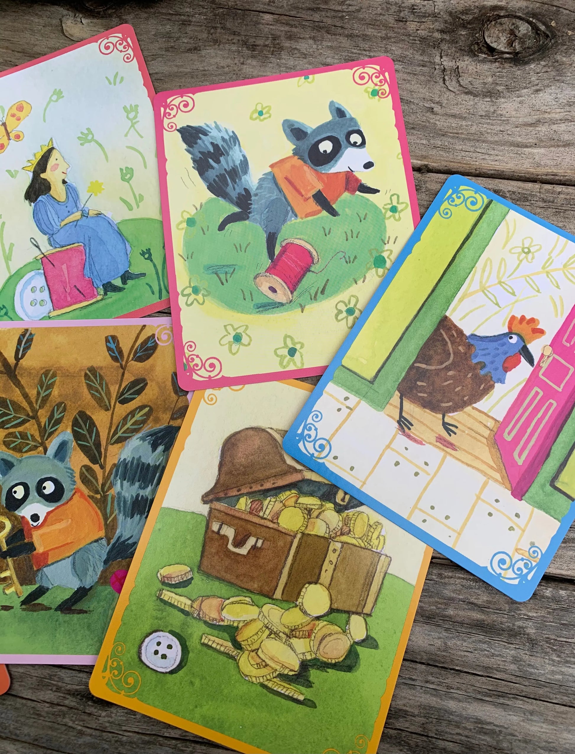 eeBoo storytelling cards for kids: Mystery in the Forest