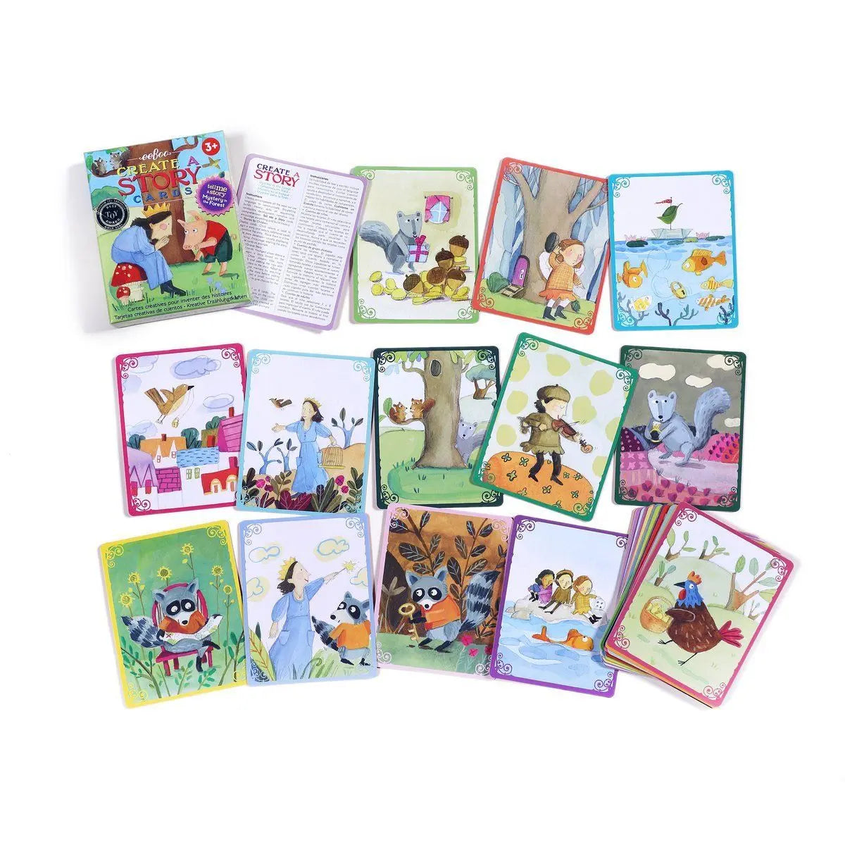 eeBoo storytelling cards for kids: Mystery in the Forest