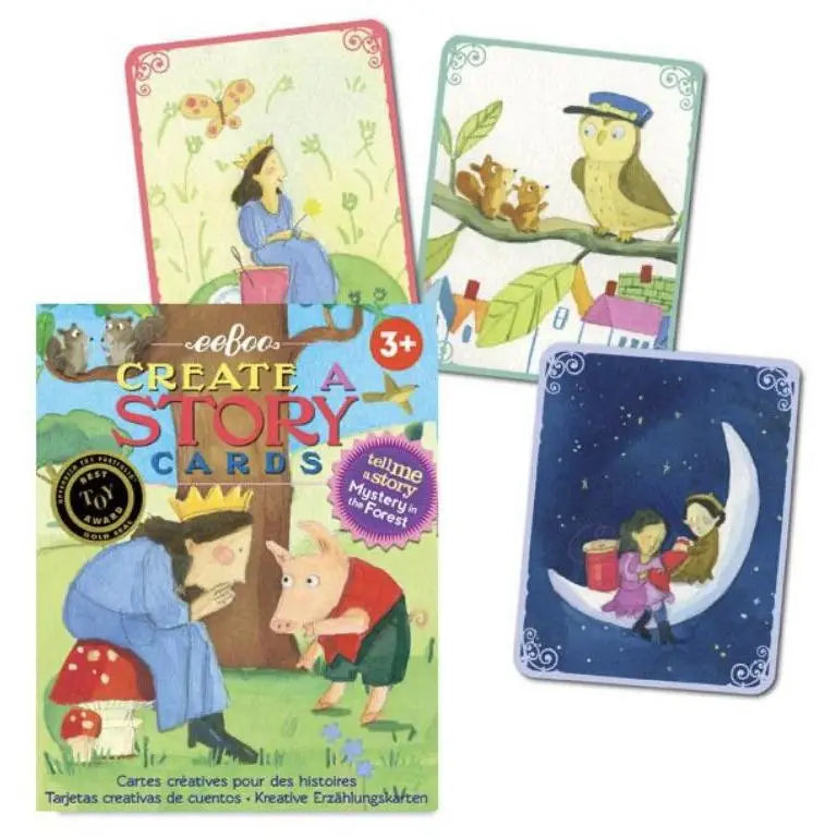 eeBoo storytelling cards for kids: Mystery in the Forest