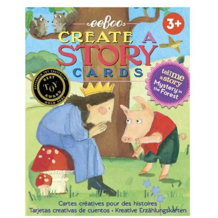 eeBoo storytelling cards for kids: Mystery in the Forest