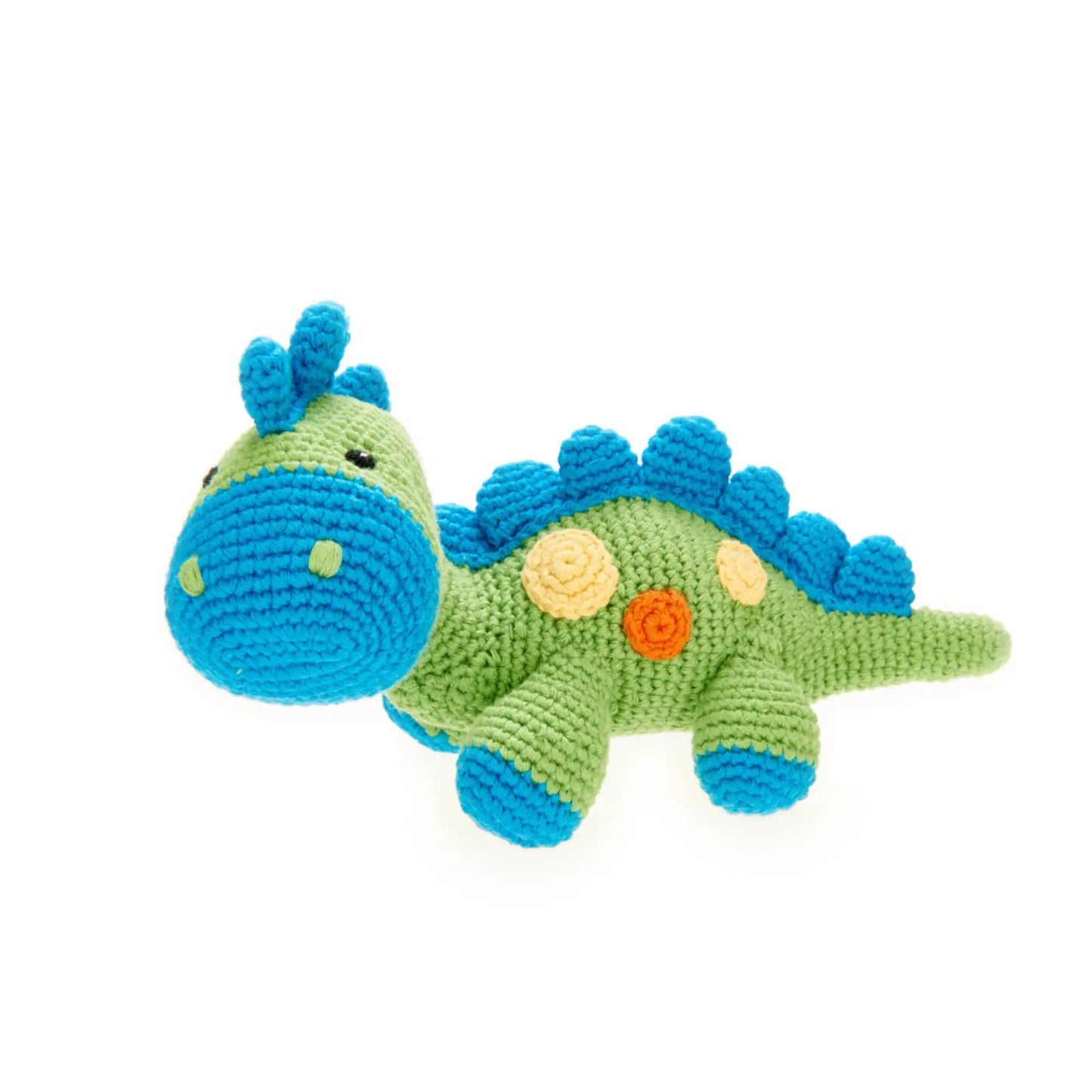 Dinosaur Baby Toy + Rattle Bundle - Alder & Alouette