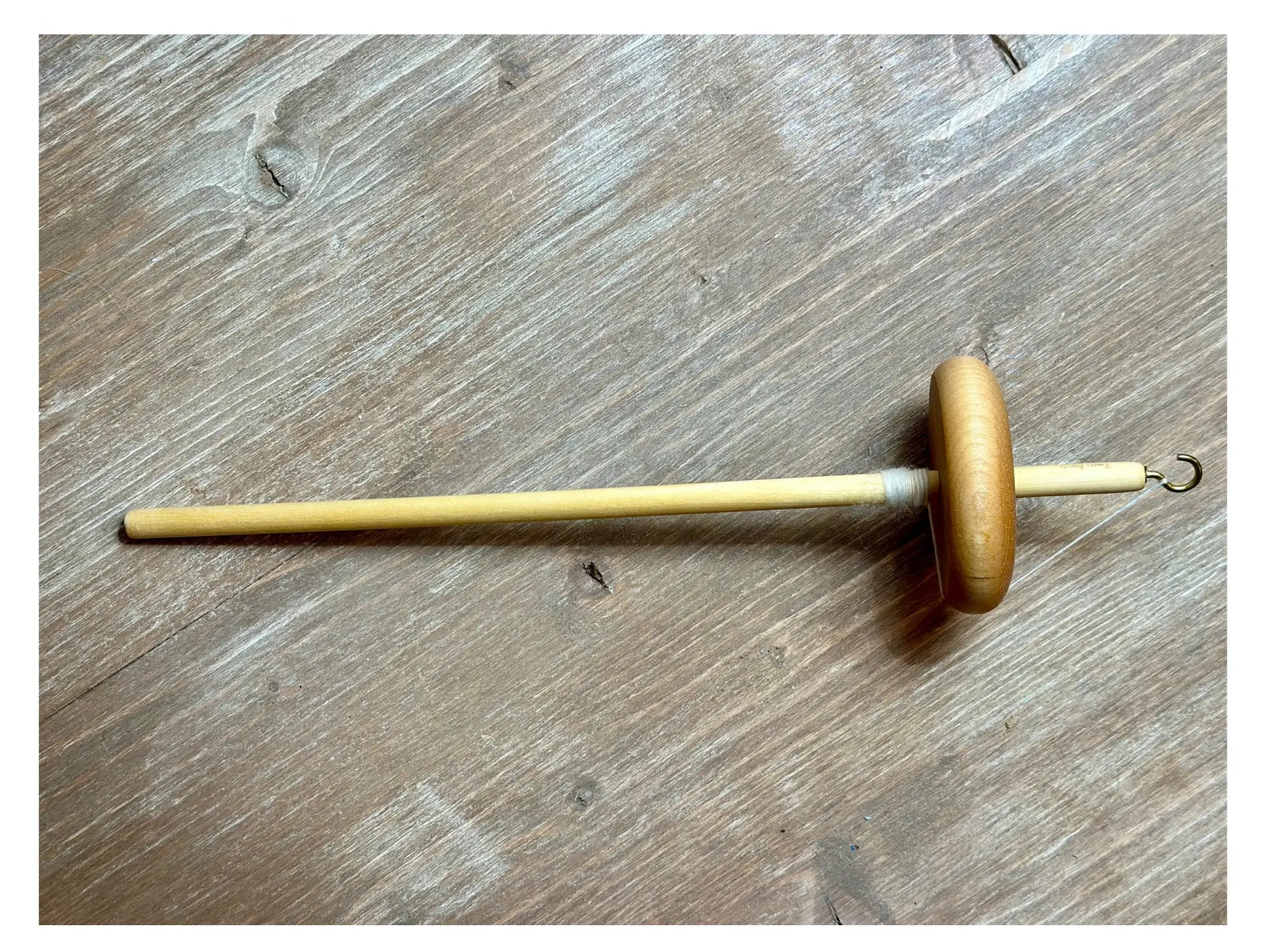 Wooden Drop Spindle - Top Whorl; High Whorl Spindle -Alder & Alouette