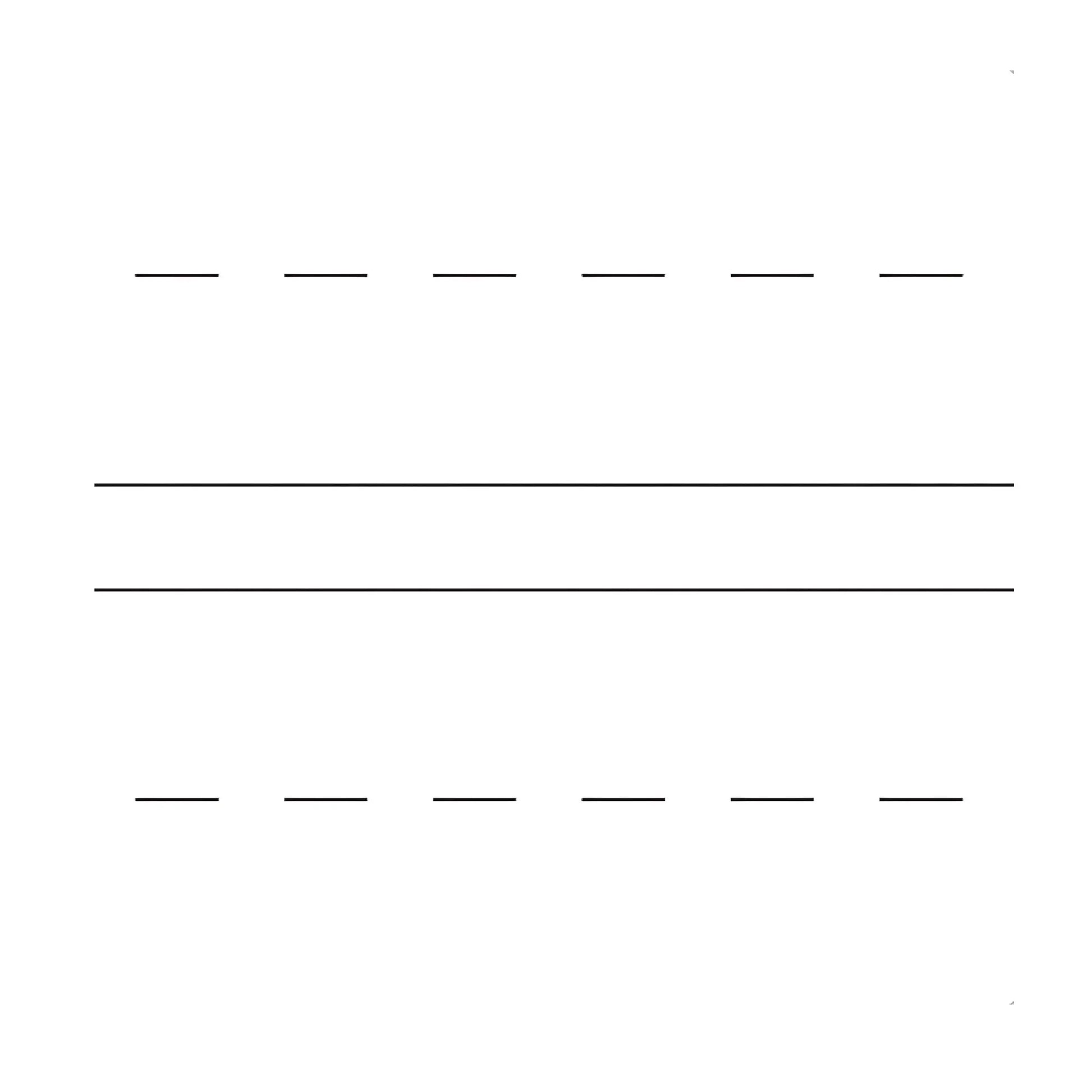 White paper with horizontal lines